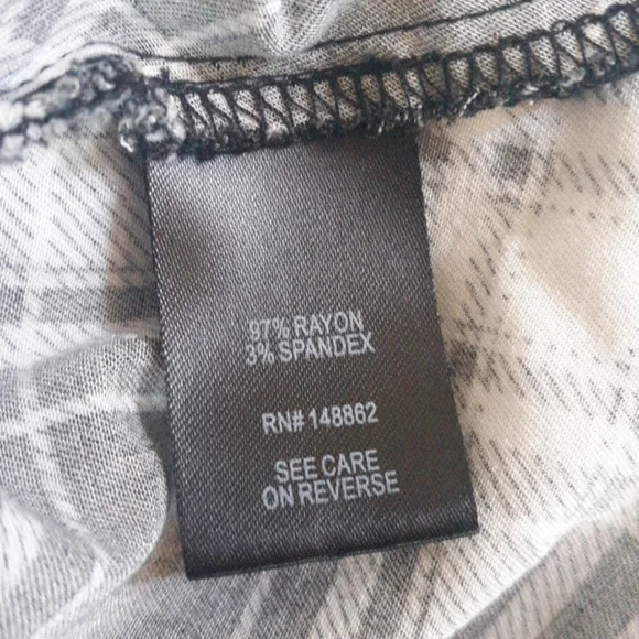 Torrid Black And White Plaid Challis Shirtdress - Picture 13 of 15